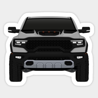 Ram Silver + Black Sticker